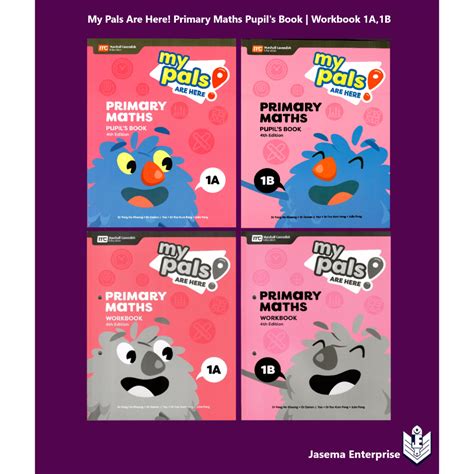 My Pals Are Here Primary Maths 1a 1b Pupil S Book Workbook 4th