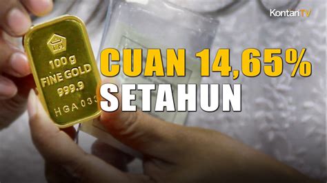 Cuan 14 65 Setahun Harga Emas Antam Hari Ini Bergeming 2 Juni 2024