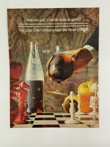 TAB Soft Drink Coca Cola Magazine Ad 10 75 X 13 75 Chrysler 300 Car EBay