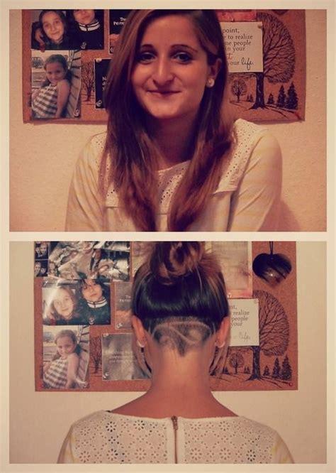 Besten Undercut Hair Tattoos Bilder Auf Pinterest K Rzere Haare