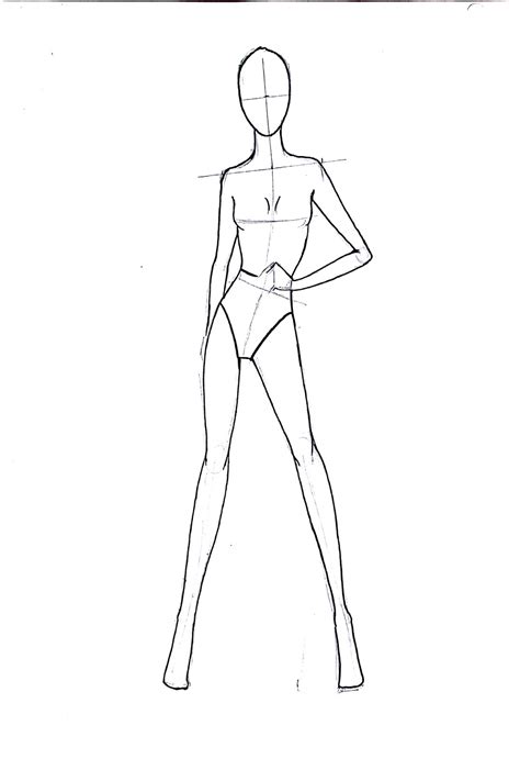 Fashion Illustration: Drawing pose EASY - Fashion Sketches 101