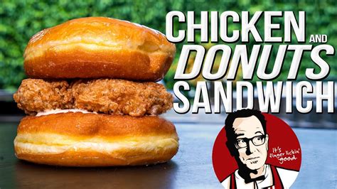 Kfc Chicken And Donuts Sandwich But Homemade And Wayyy Better Sam The