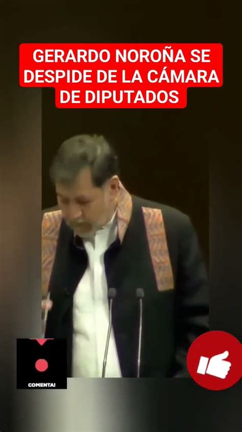 Gerardo Noro A Se Despide Entre Lagrimas De La C Mara De Diputados