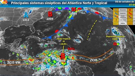 Onda Tropical Ha Generado Nubosidad Y Fuertes Precipitaciones En La