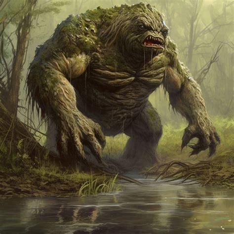 Swamp Monster by futurefusionstudio on DeviantArt