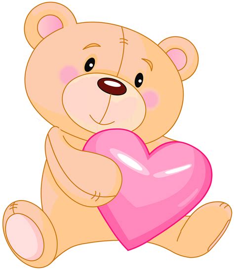 Cartoon Cute Teddy Bear Clip Art Library