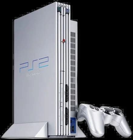 Sony PlayStation 2 50 Millionth Edition Metallic Silver Console ...