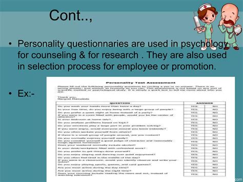 Psychometric Assessment Of Personality Pptx