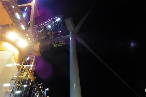 First Turbine Installed At Luchterduinen Windpower Monthly