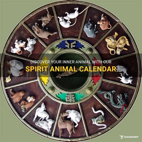 Discover Your Inner Animal With Our Spirit Animal Calendar Shunspirit