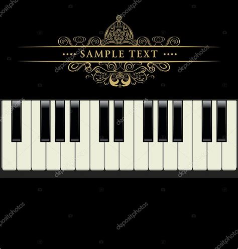 Teclado De Piano Vectorial Vector Gr Fico Vectorial Creative M