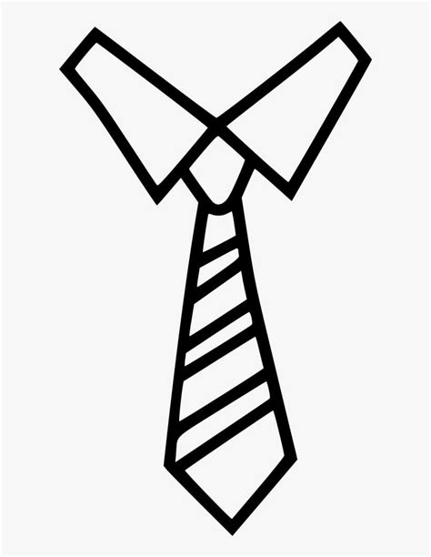 Free Download Corbata Para Colorear Clipart Coloring Necktie Png