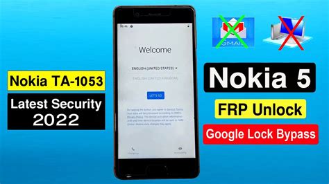 Nokia 5 FRP Unlock Or Google Account Remove Nokia TA 1053 FRP Bypass