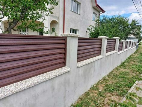 Construim Garduri Din Panou Stil Jaluzele Sipca Metalica Alte Modele