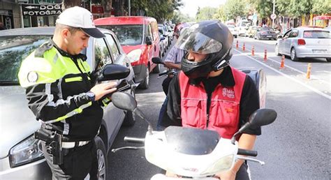 Burdur Da Motosiklet Denetimi