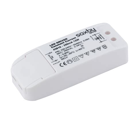 Saxby 43816 Led Driver Constant Current 12w 350ma Electrical Wholesale Supplies Flint