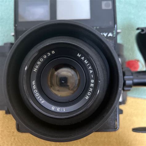 【やや傷や汚れあり】 Mamiya マミヤプレス Super 23 Mamiya Sekor 135 F100mm 中判カメラ 6×9の