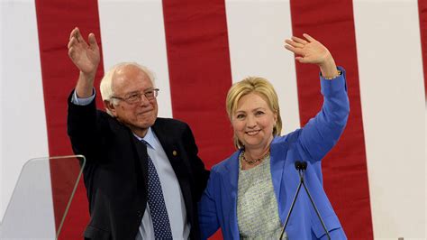 In Show Of Party Unity Sanders Endorses Clinton Mpr News