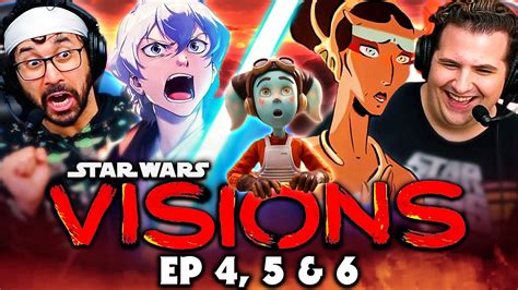 STAR WARS VISIONS SEASON 2 Episode 4 5 6 REACTION Volume 2