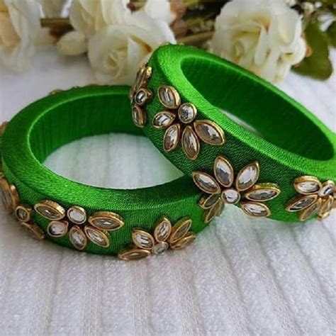 Beautiful Silk Thread Bangles Design To Enchant Everyone With Your