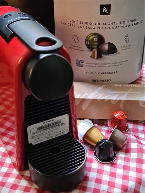 M Quina Nespresso Vermelha Essenza Mini Eletrodom Stico Nespresso