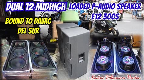 LINAW TALAGA TUMUNOG NG P AUDIO SPEAKER DUAL 12 MIDHIGH LOADED E12