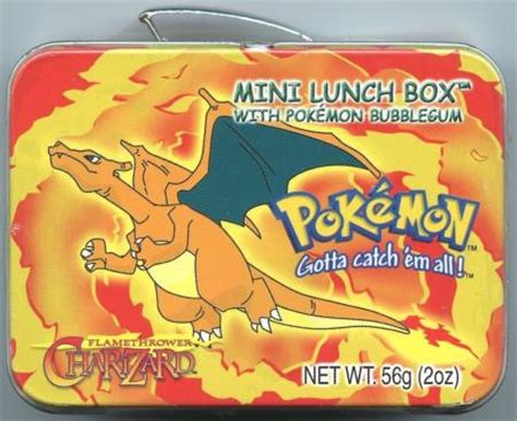 DART POKEMON MINI LUNCH BOX TIN (1) TIN SEALED CHARIZARD FROM 2002