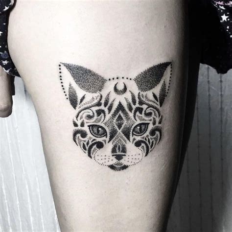 creative cat mandala tattoo tattoo artist sᴏʟᴇᴅᴀᴅ ʟᴇɴɴᴏɴ