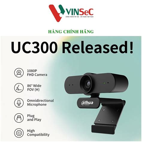 Webcam Dahua HTI UC300 Full HD1080p Shopee Việt Nam