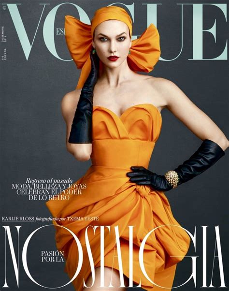 Carolina Herrera Vogue Spain Fashion Cover Editorial Fashion