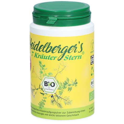 BIO Heidelbergers 7 Kräuter Stern Tee 100 g Shop Apotheke