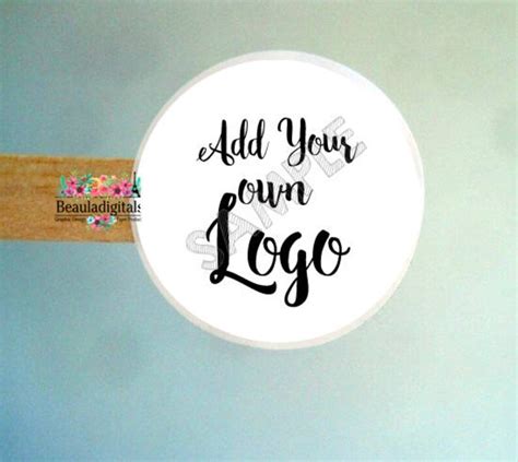 Add Your Logo Design Stickers Designer Sticker Etsy