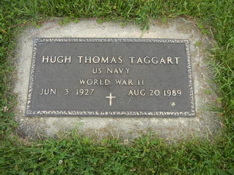 Hugh Thomas Taggart Find A Grave Memorial