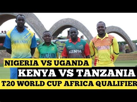 Kenya Vs Tanzania Live T20 World Cup Africa QUALIFIERS LIVE YouTube