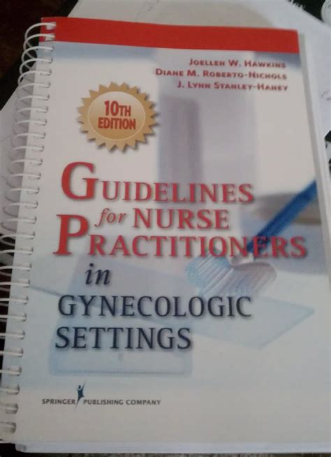 Guidelines For Nurse Practitioners In Gynecologic Settings Buy Online