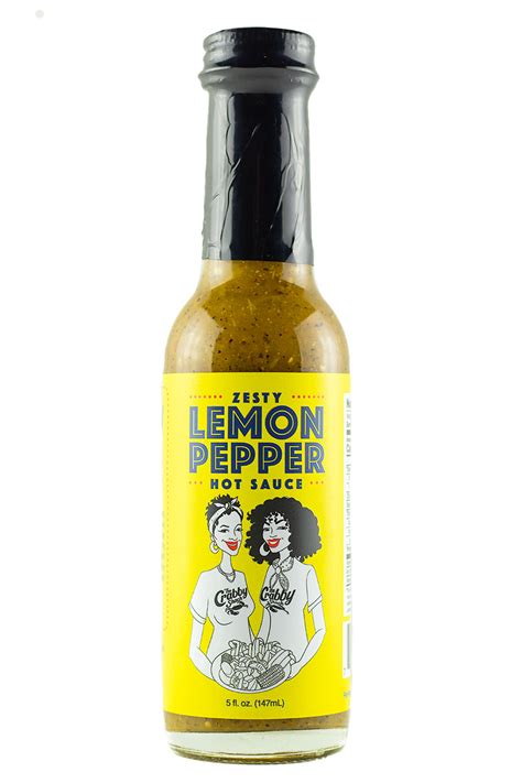 The Crabby Shack Zesty Lemon Pepper Hot Sauce Heatonist