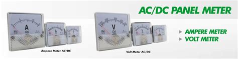 Ac Dc Panel Meter Dv Electrical Products