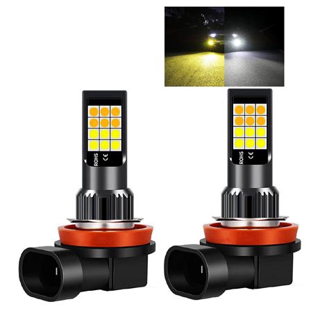 Pcs Foglamp Led Mobil Foglight Lampu Kabut Mobil Warna H H H