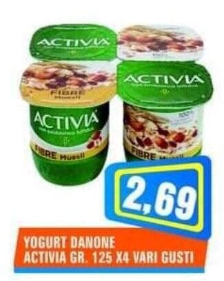 Offerta Yogurt Danone Activia Gr X Vari Gusti Nel Volantino Di