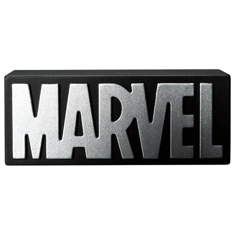 Metal Collection Marvel Logo Collection (Black / Silver) | HLJ.com