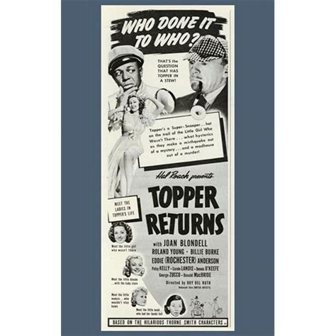 Posterazzi Topper Returns Movie Poster 11 X 17 In