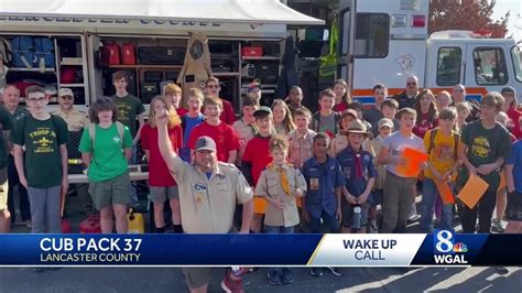 Boy Scouts Cub Pack 37 Share A Wake Up Call For Wgal News 8 Today Youtube