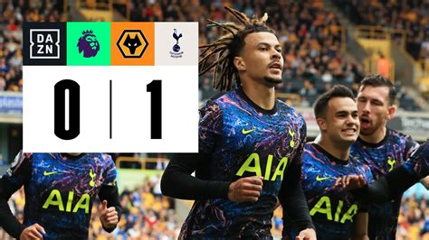 Wolverhampton Vs Tottenham Resumen Y Goles Highlights Premier