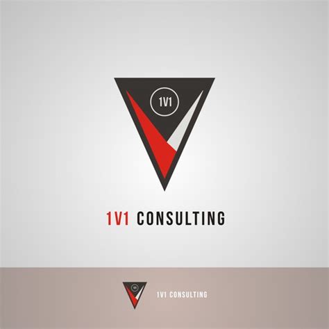 Create a powerful, classic, sleek logo for 1v1 Consulting | Logo design ...