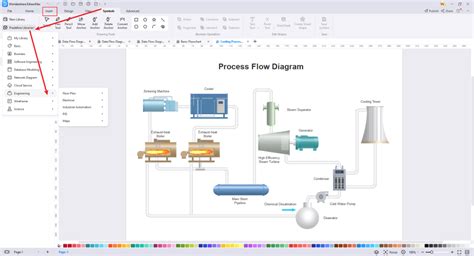 How To Make Process Flow Diagram On Microsoft Visio Visio Fl