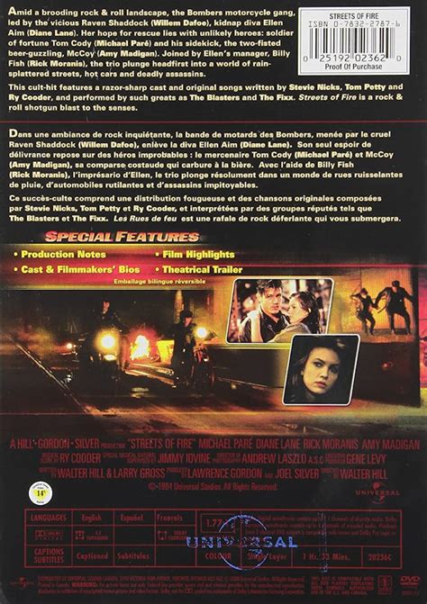 Buy Streets of Fire DVD | GRUV