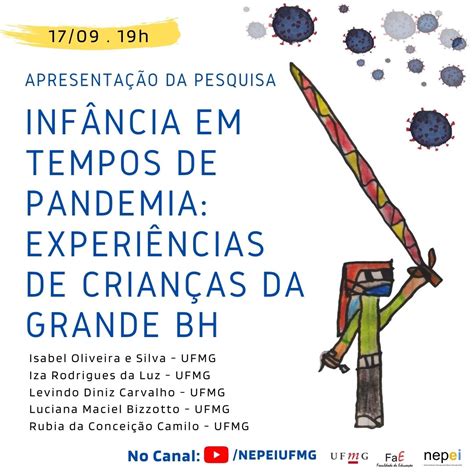 Apresentação da pesquisa Infância em Tempos de Pandemia NEPEI