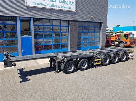 D Tec Ct D Combi Chassis Assen Bpw Container Chassis Semi