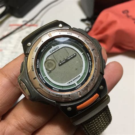 Jual Jam Tangan Casio Pro Trek Ley PRL 21 Digital Watch Altimeter