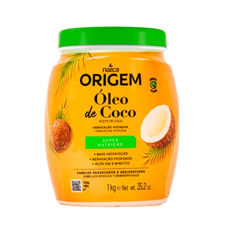 Origem Creme Hidratante Leo De Coco Kg Nazca Cosm Ticos